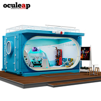 Personnalisation de 30 mètres carrés, nouveau parc à thème VR, centre d'arcade de réalité virtuelle, aire de jeux extérieure pour enfants, flipper, machine de jeu 12D