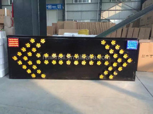 Năng lượng mặt trời led cảnh báo board mũi tên ánh sáng có thể tháo rời dấu hiệu giao thông - Product Image 3