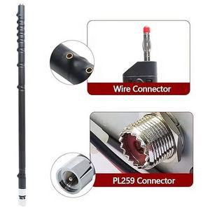 เสาอากาศวิทยุสมัครเล่น HF 7-50MHz แบบปรับได้สำหรับวิทยุสื่อสารติดรถยนต์ - Product Image 2