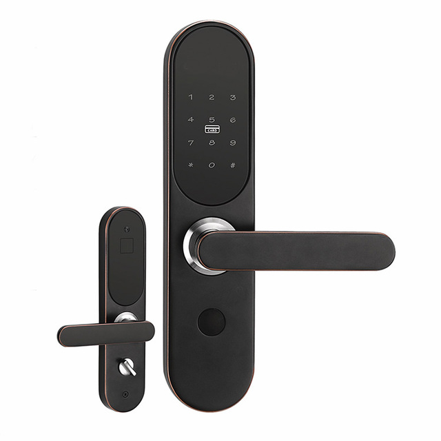 Biometric Fingerprint Hotel Home Security Digital Intelligent Password Electronic Smart Door Lock