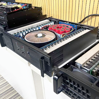 Amplificateur professionnel de classe MT à haute stabilité KFKD2 1500W, montage en rack 3U, adapté aux systèmes de sonorisation pour lieux de fête en plein air