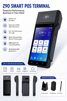 Terminal de point de vente portable Android Z90 avec scanner QR 1D/2D et imprimante thermique 58 mm pour paiement en supermarché et commerce de détail