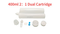 Cartouche de colle industrielle bicomposante 400 ml, seringue à colle pour collage automobile