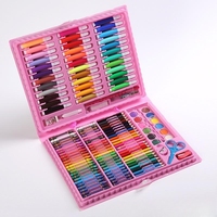 BESTLINE Fabrikpreis Schreibwaren-Set zum Zeichnen, Schreiben und Malen für Kinder, Individuelles Kreatives 150-teiliges Kunst-Set in PVC-Box, OEM EN71