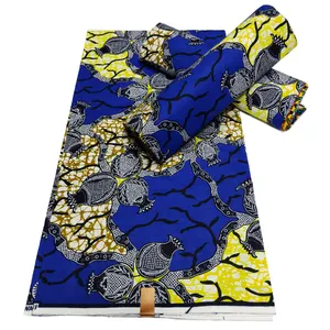100% Cotton New Model African Wax Print Fabric Africa Design Capulana Ankara Pagne Batik Nigeria Wax Fabrics Tissu Africian