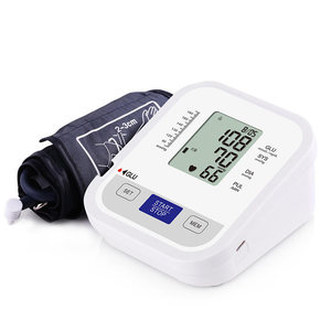 Alat Pengukur Tekanan Darah dan Gula Darah Lengan Atas Tanpa Kode Pengukuran Akurat Layar Besar Bertenaga Baterai Kering untuk Lansia - Product Image 3