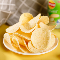 Groothandel Exotische Geblikte Voedingsmiddelen Gepofte Snacks Lays Zoute Zoete Aardappelchips Halfzacht 40g