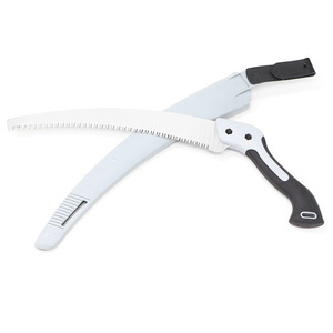 Sierra de podar gris de 350 mm con hoja de acero inoxidable y cubre cintura para jardinería, carpintería y poda de árboles - Product Image 4