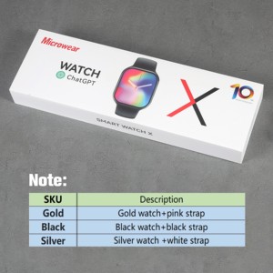 Ultimo aggiornamento W10 W99 Smartwatch 46mm 45mm Ip68 impermeabile 1.97 pollici Reloj Inteligente serie 10 PK <span class=keywords><strong>W</strong></span> 99 donne W10 Smart Watch - Product Image 2