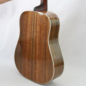 Venta al por mayor profesional hecho a mano 41 \ "<span class=keywords><strong>Guitarra</strong></span> acústica brillante pintura mate cuerda folclórica instrumento Musical abeto sólido caoba - Product Image 3