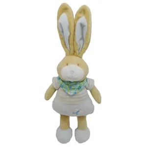 Wholesale Blue/Pink Rabbit Doll Plush Bunny Toy Kids Soft Stuffed Toy