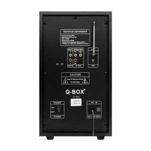 Q-BOX Q-703 Mới Loa Woofer Hệ Thống Âm Thanh Rạp Hát Tại Nhà 3.1 Mini Bt Loa - Product Image 5