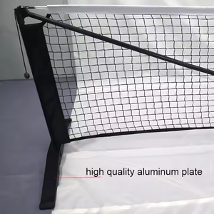 Offre Spéciale filet de pickleball professionnel portable facile à transporter et à installer à l'intérieur pour l'équipement de jeu de terrain d'entraînement de tennis avec poteau - Product Image 4