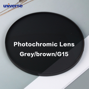 1.56 màu xanh khối lớp phủ ASP uv420 màu xanh cắt photogray/Nâu CR39 kính mắt ống kính photochromic ống kính - Product Image 2