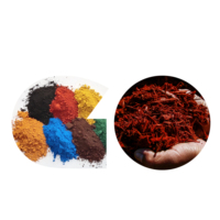 Oxyde de fer oxydes colorés rouges pour paillis colorant