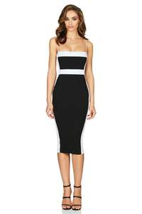 <span class=keywords><strong>Robe</strong></span> moulante bandage pour femme, <span class=keywords><strong>noire</strong></span>, fines bretelles, sans manches, <span class=keywords><strong>longue</strong></span>, pour dîner, robes européennes et américaines - Product Image 2