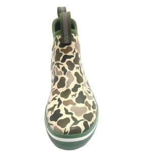 Nouveau Camo Pattern Printing Women Deck Marine Rain Boots avec doublure en polaire isolée - Product Image 3
