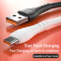 Venta caliente cable de datos USB 5V/2.4A cable micro USB de carga rápida cables USB de PVC para teléfono Android