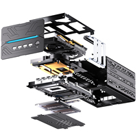 Msecore - Nouveau PC de jeu mini de 14e génération avec processeur I5/i7/i9, carte graphique dédiée RTX5060/5060TI, 2*DDR5 MAX 96 Go, SSD NVME