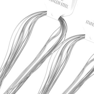 Collar de Cadena de Acero Inoxidable con Baño de Oro de 18k, Minimalista, Personalizado, a Prueba de Agua, para Mujer, Venta al Por Mayor - Product Image 3