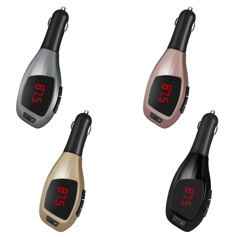 2021 Portable Car Charger Radio Car Kit Wireless Fm Transmitter MP3 Dual Equipped Player radio Car Player with BT