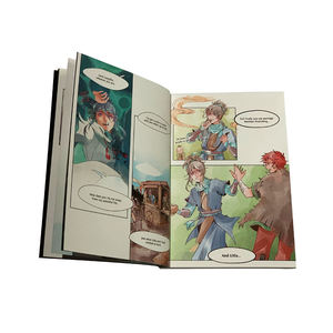 บริการพิมพ์หนังสือการ์ตูนปกอ่อนแบบฟอยล์สีเต็มรูปแบบ พิมพ์ตามสั่งและปรับแต่งได้ - Product Image 5