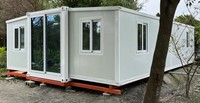 Maison conteneur extensible, maison mobile, maison capsule spatiale, maison modulaire préfabriquée, très rentable