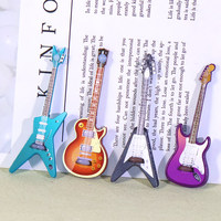 Diffuseur de parfum pour grille d'aération de voiture, design guitare rock unique, fait main, désodorisant pour voiture