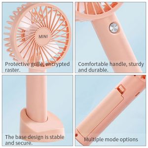 Wholesale <b>Mini</b> <b>Table</b> Fan Portable Chargeable Advertising USB Handheld Fan for Promotional Business - Product Image 3