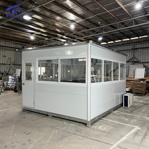 บูธเคลื่อนที่ บ้านสำเร็จรูปจากตู้คอนเทนเนอร์ โครงสร้างเหล็กชุบสังกะสี ฉนวนกันความร้อนและกันลม - Product Image 6