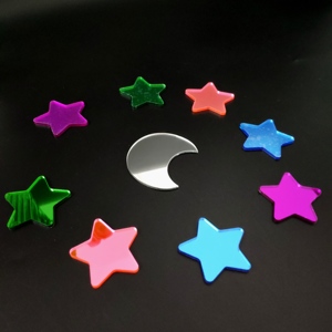 Láminas de Espejo Acrílico de Color Autoadhesivas de 8x8 Pulgadas, Ecológicas, Irrompibles, sin Marco, Decorativas para el Hogar, DIY - Product Image 6