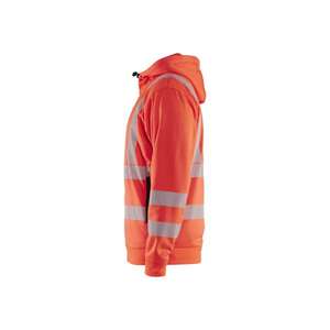 Blaklader-3565253855004XL hoodie Hi-Vis ซิปสีแดง-EAN 7330509831847ชุดทำงาน HI-VIS - Product Image 3