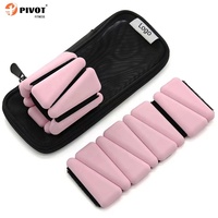 Poids de fitness en silicone personnalisés avec logo pour chevilles et poignets – Bracelets d'entraînement portables en silicone pour poignets et chevilles 1LB 2LB 4LB