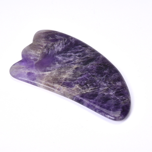 Envío gratuito corazón cuerno forma jade <span class=keywords><strong>sodalita</strong></span> guasha natural jade gua sha - Product Image 2