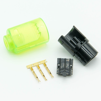 Manette filaire colorée pour N64 3P Remplacement Connecteur mâle 3 broches Prise de manette de jeu