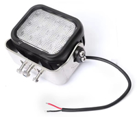 Lampe de travail LED à faisceau large carré haute puissance, lumière de conduite LED blanche, 120W pour véhicule agricole, tracteur, ECE R10