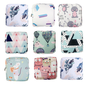 Sac de rangement de serviettes hygiéniques pour jeunes filles Sac de serviette hygiénique portable Sac mensuel Pochette de tri diverse - Product Image 3