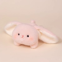 Peluche à main, poupée de bureau, poupée de compagnie de table, poupée souris avec sangle de poignet