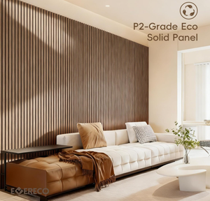 Nuovi <span class=keywords><strong>Pannelli</strong></span> Acustici in MDF, Set da 4, <span class=keywords><strong>Pannelli</strong></span> Fonoassorbenti a Doghe <span class=keywords><strong>per</strong></span> Decorazione Casa e Ufficio - Product Image 5