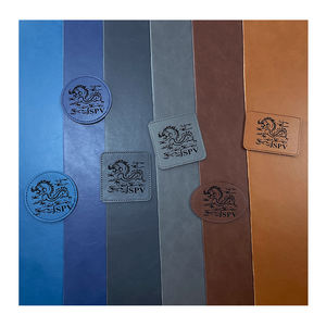 Laser-Leder helles Leder Blatt Laser-Lederlett mit grauer Rückseite - Product Image 6