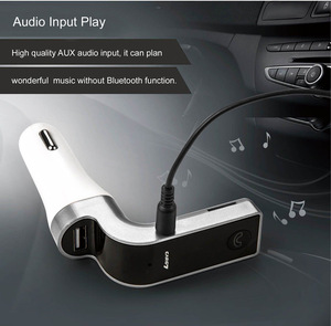 PIX-LINK Transmetteur FM Audio Lecteur MP3 3A <span class=keywords><strong>Quick</strong></span> Charge Double USB Kit de chargeur de voiture Récepteur - Product Image 4
