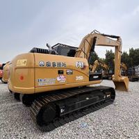 Excavatrice Caterpillar 315D d'occasion de marque japonaise, matériel de construction avec peu d'heures de fonctionnement