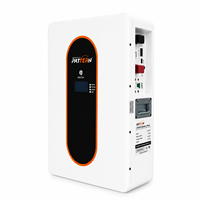 Batterie domestique murale LiFePO4 5,12 kWh 51,2 V 100 Ah en gros, 6000+ cycles, certifiée CE UN38.3 pour système de stockage d'énergie solaire