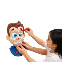 Jeu de Bureau en Plastique Anti-Stress à Presser, Jouet Interactif Nouveauté Fête avec Pulvérisation d'Eau pour Enfants de 2 à 4 Ans