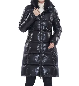 OEM Bechance Women long down jackets parka puffer duck down winter warm jacket for winter