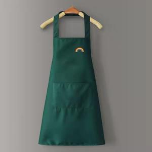 Grembiuli da cucina in poliestere con stampa Logo personalizzato per Chef <span class=keywords><strong>Stylist</strong></span> Grill ristorante Bar Shop cafè bellezza Nail Master grembiule - Product Image 6
