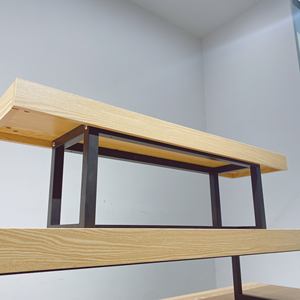 حامل عرض من خشب الماهوجني خفيف, خزانة عرض مخصصة لمركز التسوق - Product Image 4