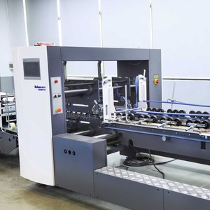 Rolam di vendita calda 4 6 punti cartella automatica <span class=keywords><strong>Gluer</strong></span> scatola ondulata scatola di cartone pieghevole macchina per incollare - Product Image 5