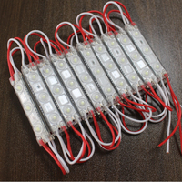 Module LED DC12V 1,5W IP65 étanche avec 2 lentilles 63*13mm, module lumineux SMD pour lettres lumineuses, enseignes publicitaires, rétroéclairage
