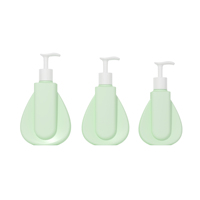 Flacon pulvérisateur en plastique vide pour animaux de compagnie de couleur différente 300 400 500ml pour shampooing gel douche contenant de savon liquide pour lotion corporelle